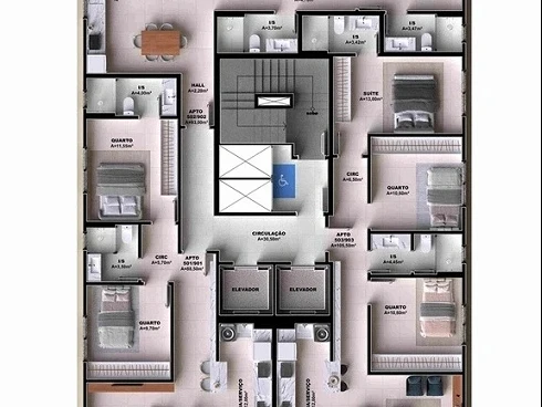 Apartamento em Pedra Branca, Palhoça