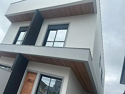 Sobrado 3 Dormitórios, sendo 1 Suíte - Sobrado geminado em Nova Palhoça, Palhoça - Foto 4