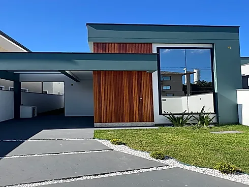 Casa Geminada 3 Dormitórios, sendo 1 Suíte - Casa geminada em Nova Palhoça, Palhoça - Foto 1