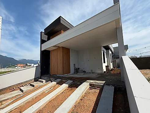 Casa Alto Padrão 3 Dormitórios, sendo 1 Suíte - Casa em Nova Palhoça, Palhoça - Foto 3
