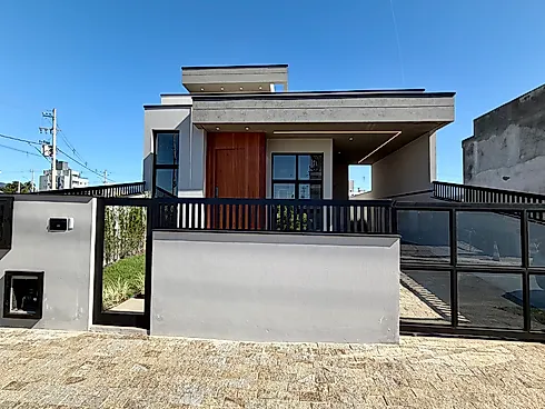 Casa Alto Padrão 3 Dormitórios, sendo 1 Suíte - Casa em Nova Palhoça, Palhoça - Foto 2