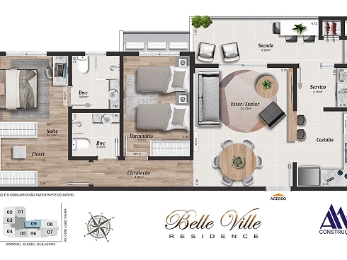 Apartamento em Campinas, São José
