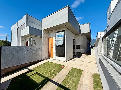 Casa 3 Dormitórios, sendo 1 Suíte - Casa em Guarda do Cubatão, Palhoça - Foto 3