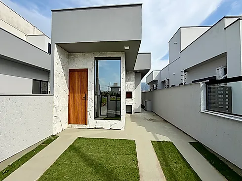 Casa 3 Dormitórios, sendo 1 Suíte - Casa em Guarda do Cubatão, Palhoça - Foto 2