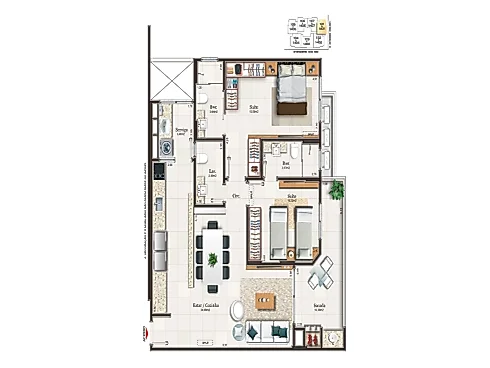 Apartamento em Campinas, São José