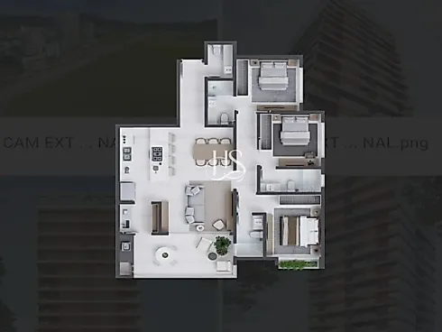 Apartamento em Pedra Branca, Palhoça