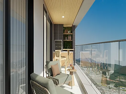 Apartamento em Pedra Branca, Palhoça