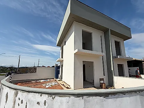 Sobrado 2 Dormitórios - Sobrado geminado em Nova Palhoça, Palhoça - Foto 1
