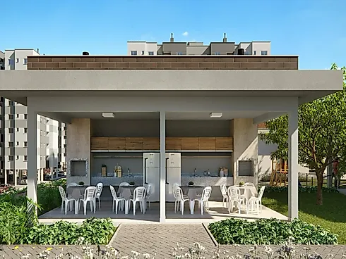 Apartamento 2 Dormitórios, sendo 1 Suíte