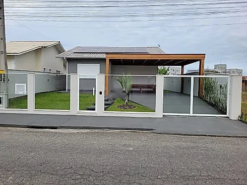 Casa 2 Dormitórios, sendo 1 Suíte com Closet - Casa em Aririú, Palhoça - Foto 2