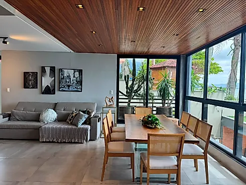 Casa 5 Dormitórios, sendo 2 Suíte, Pé na Areia - Casa em Praia de Fora, Palhoça - Foto 5