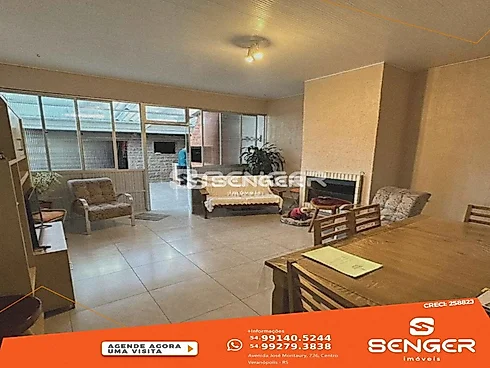 Linda Casa com Patio Centro de Nova Prata - Casa em Centro, Nova Prata - Foto 2