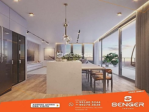Ed. Hiatus 2 e 3 Residence-Lançamento-Centro - Apartamento em Centro, Veranopolis - Foto 2