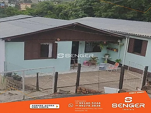 Casa com 02 Moradias no Bairro Santa Lúcia - Casa em Santa Lucia, Veranopolis - Foto 1
