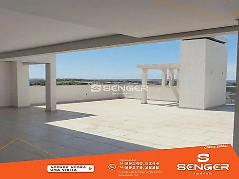 Linda Cobertura em Fase de Acabamento Ed.soberano - Apartamento em Centro, Veranopolis - Foto 5