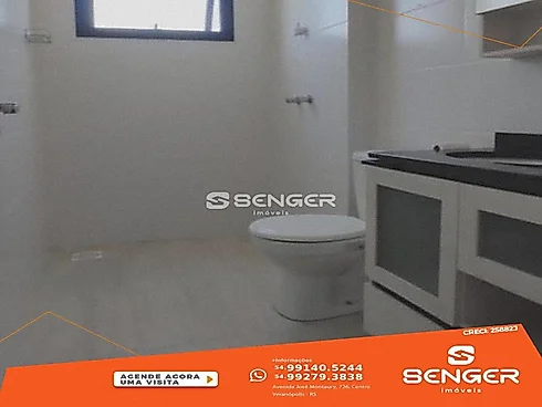 Amplo AP 02 Dorm. com Suíte Sacada com Churrasq - Apartamento em Centro, Vila Flores - Foto 2