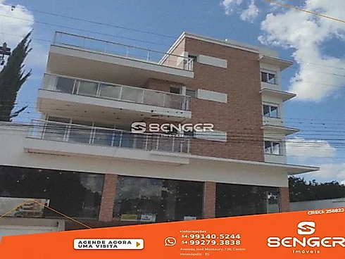 Linda Cobertura de Mais de 250 Metros Quadrados - Cobertura em Centro, Veranopolis - Foto 1