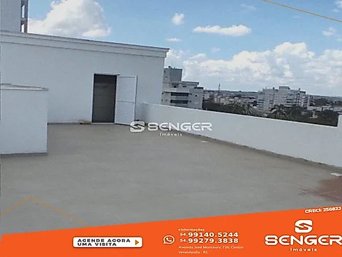 Linda Cobertura de Mais de 250 Metros Quadrados - Cobertura em Centro, Veranopolis - Foto 2