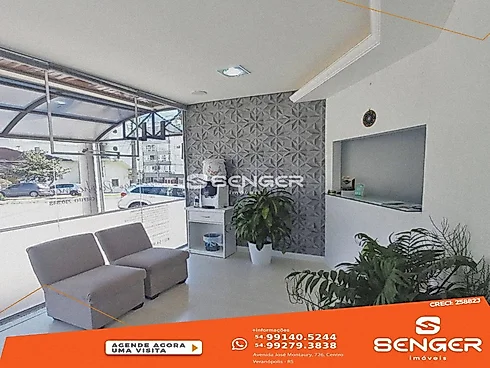 Linda Sala Comercial Térrea de 68 Metros Central! - Escritório/sala em Centro, Veranopolis - Foto 1
