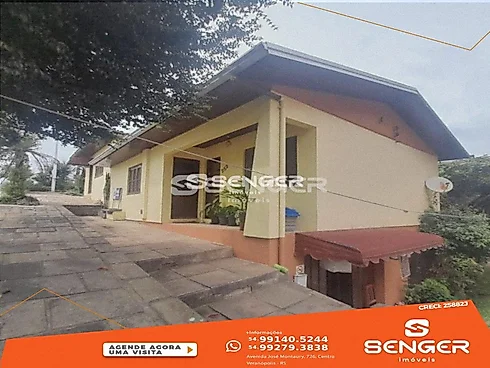 Ampla Casa de 02 Andares Bairro Valverde - Casa em Valverde, Veranopolis - Foto 1