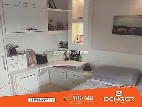 Amplo Apartamento 02 Dormitórios Mobiliado Centro - Apartamento em Centro, Veranopolis - Foto 5