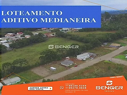 Terrenos Amplo Loteamento Aditivo Sivieiro - Terreno em Medianeira, Veranopolis - Foto 1