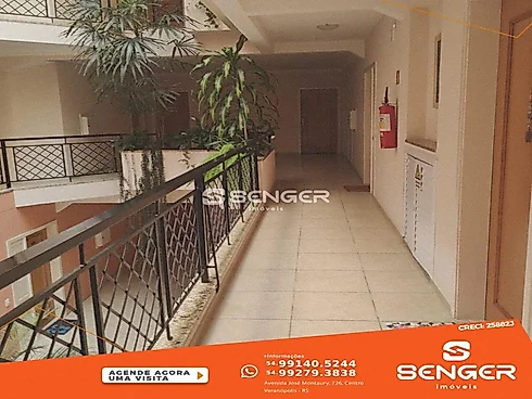 Apartamento 01 Dorm com Sacada no Centro - Apartamento em Centro, Veranopolis - Foto 2