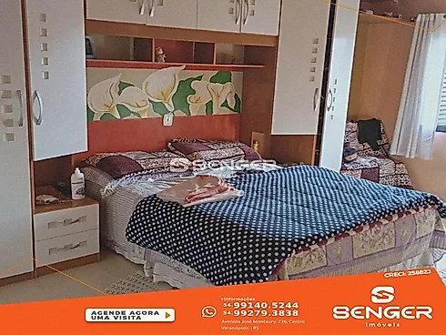 Apartamento 03 Dormitórios na Palugana - Apartamento em Palugana, Veranopolis - Foto 4