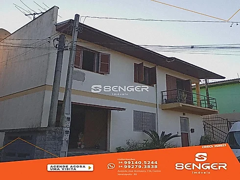 Casa Ampla de 02 Andares 07 Dorm/03 Banheiros - Apartamento em Valverde, Veranopolis - Foto 1