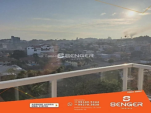 Linda Cobertura no Centro da Cidade Semi Mobiliada - Cobertura em Centro, Veranopolis - Foto 4