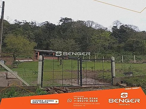 Terreno Amplo Rural para Sítio com Quiosque Pronto - Sítio em Por do Sol, Veranopolis - Foto 1