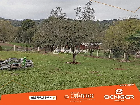 Terreno Amplo Rural para Sítio com Quiosque Pronto - Sítio em Por do Sol, Veranopolis - Foto 4