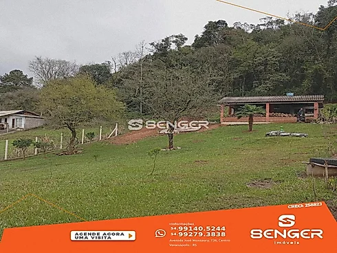 Terreno Amplo Rural para Sítio com Quiosque Pronto - Foto 6