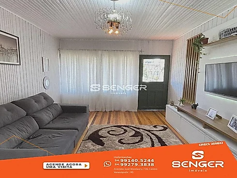Ampla Casa com Quiosque e Piscina no B.renovação - Casa em Renovação, Veranopolis - Foto 4