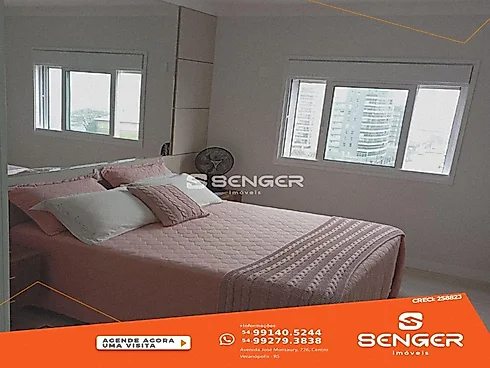 Apartamento 03 Dormitórios Amplo com Sacada - Apartamento em Centro, Veranopolis - Foto 4