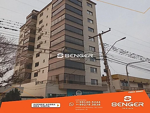 Apartamento 02 Dormitórios Amplo com Sacada - Apartamento em Centro, Veranopolis - Foto 1