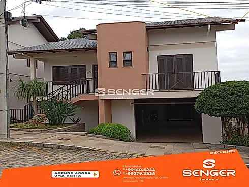 Linda Casa 03 Dormitórios/Sóton e Ampla Garagem - Casa em Santa Lucia, Veranopolis - Foto 1