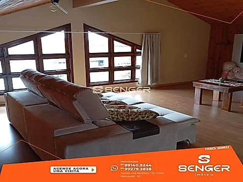 Linda Casa 03 Dormitórios/Sóton e Ampla Garagem - Casa em Santa Lucia, Veranopolis - Foto 4