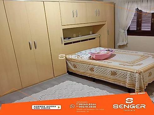 Linda Casa 03 Dormitórios/Sóton e Ampla Garagem - Casa em Santa Lucia, Veranopolis - Foto 5