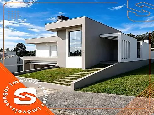 Ampla Casa de Alto Padrão na Femaçã em Local Calmo - Casa em Femaçã, Veranopolis - Foto 1