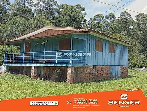 Sítio Monte Claro-Comunidade de N.s de Carravagio - Sítio em Monte Claro, Veranopolis - Foto 1