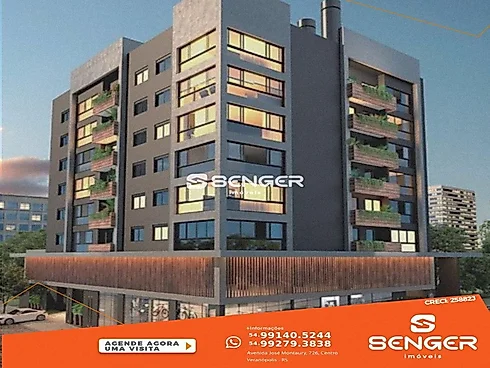 Apartamento Amplo 03 Dormitórios no Centro - Apartamento em Centro, Veranopolis - Foto 1