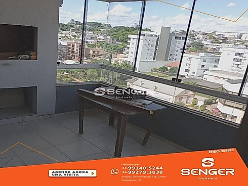 Apartamento Amplo 03 Dormitórios Central! - Apartamento em Centro, Veranopolis - Foto 5