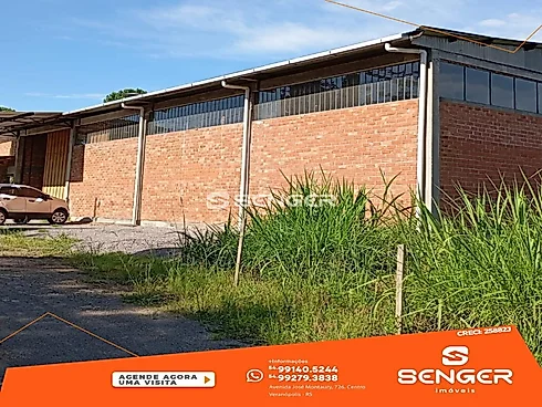 Amplo Pavilhão de 02 Pavimentos em Área Industrial - Galpão/depósito em Distrito Ildo Parise, Veranopolis - Foto 2