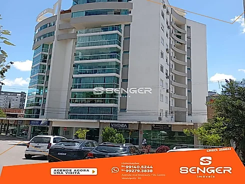 Lindo Apartamento de 02 Suítes no Centro Mobiliado - Apartamento em Centro, Veranopolis - Foto 1