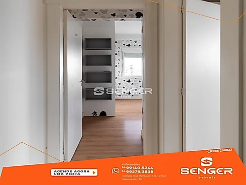 Lindo Apartamento de 02 Suítes no Centro Mobiliado - Apartamento em Centro, Veranopolis - Foto 5