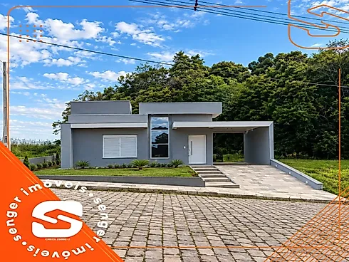 Linda Casa em Construção em Vila Flores - Casa, Vila Flores - Foto 1