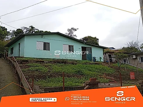 Ampla Casa com Pátio em Santa Rita - Casa em Santa Rita, Veranopolis - Foto 1