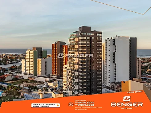 Apartamentos de 01,02 e 03 Dorm em Torres - Apartamento em Bairro Predial, Torres - Foto 2