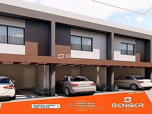Sobrado Geminado 2 Quartos - Medianeira - Sobrado geminado em Medianeira, Veranopolis - Foto 4